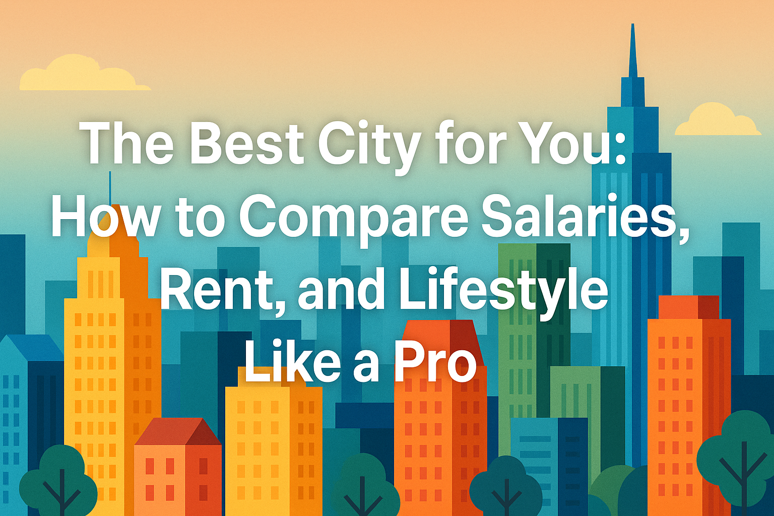 The Best City for You: How to Compare Salaries, Rent, and Lifestyle Like a Pro