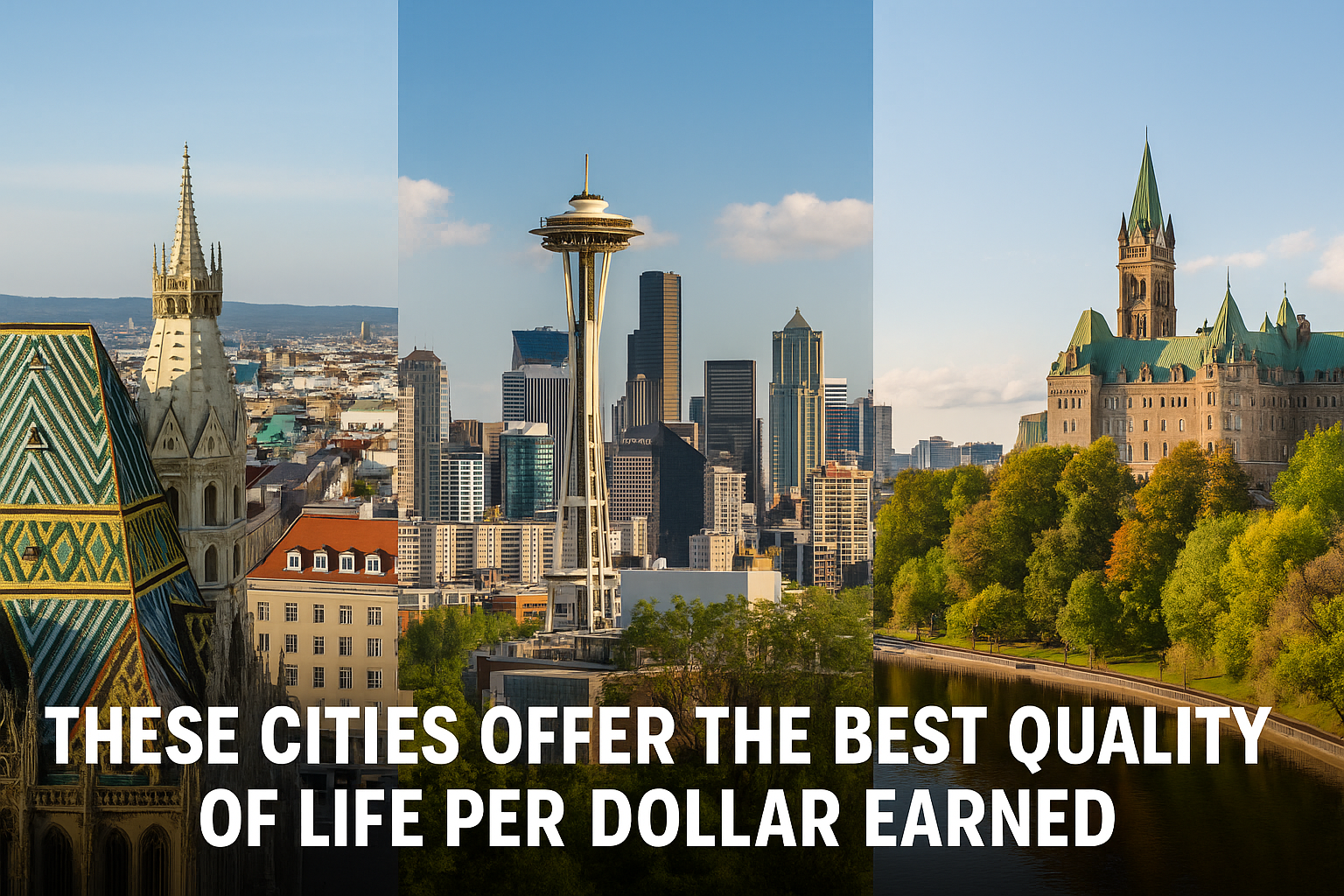 These Cities Offer the Best Quality of Life per Dollar Earned