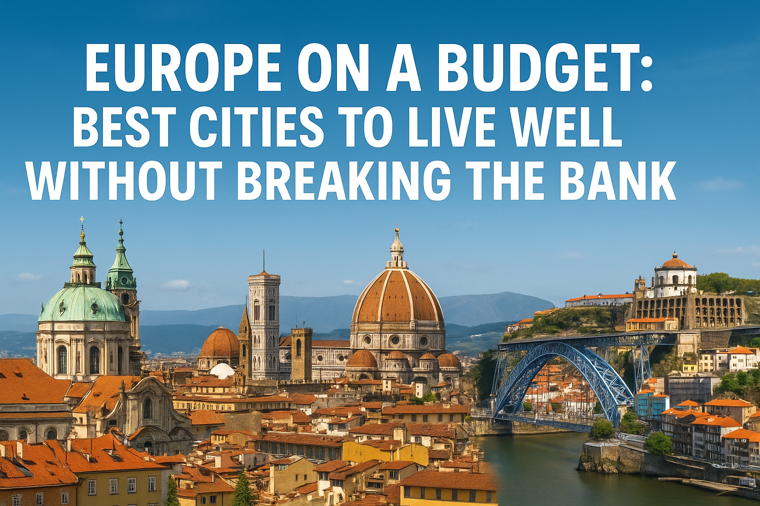 Europe on a Budget: Best Cities to Live Well Without Breaking the Bank